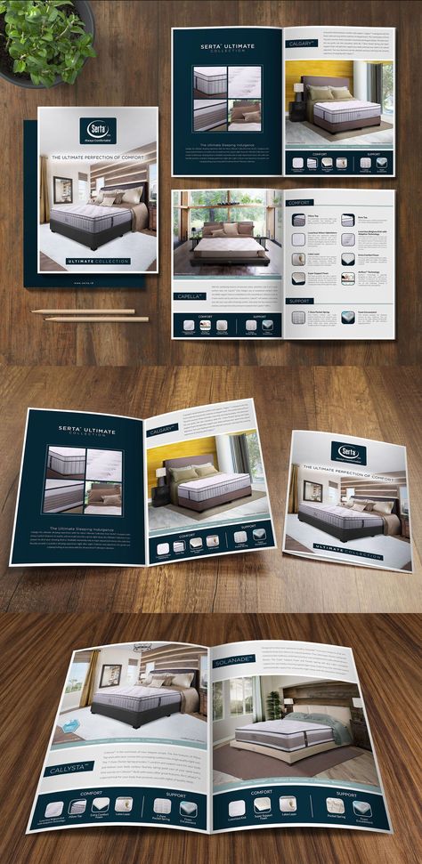 Check out my @Behance project: "Brochure Design - Serta Mattress Indonesia" https://www.behance.net/gallery/77547681/Brochure-Design-Serta-Mattress-Indonesia Label Design For Mattress, Mattress Catalogue, Furniture Brochure Design, Mattress Photoshoot, Catalog Design Layout, Brochure Design Layouts, Catalogue Layout, Price List Design, Creative Typography Design