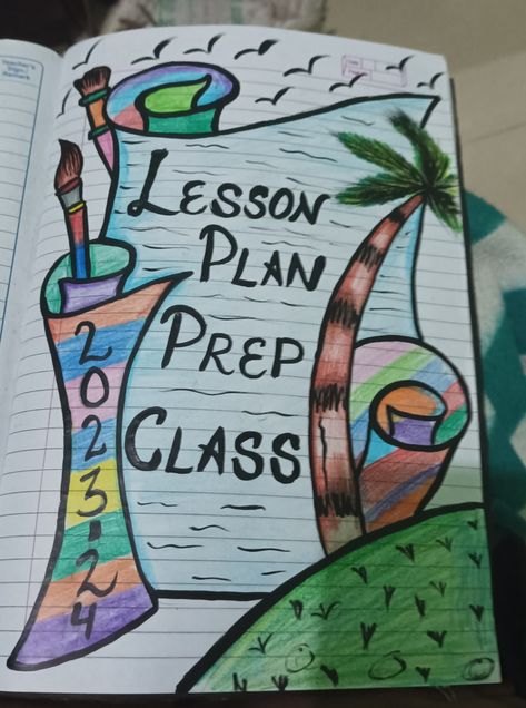 Lesson Plan Front Page Decoration, Lesson Plan Cover Decoration Ideas, File Decoration Ideas Cover, Project Border, File Decoration, Holiday Homework, File Decoration Ideas, Front Cover Designs, Front Page Design