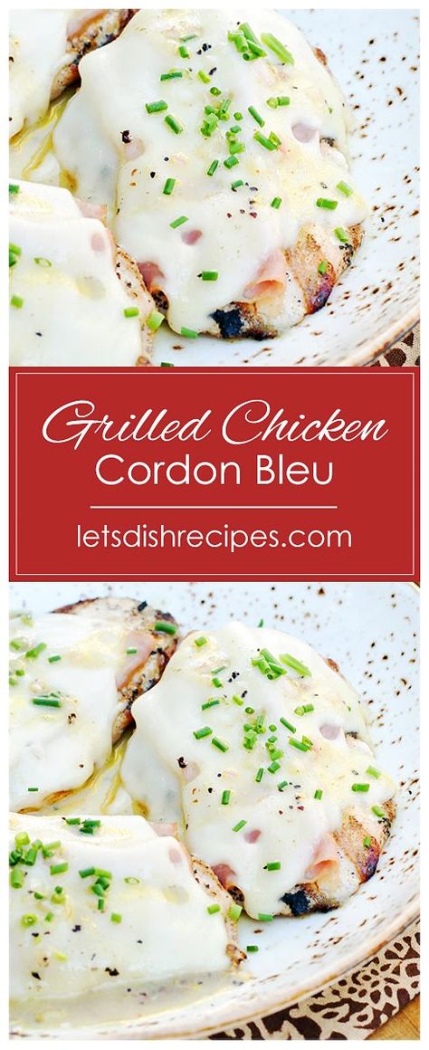 Dietbetic Meal, Grilled Chicken Cordon Bleu, Crispy Cheddar Chicken, Chicken Lickin, Cream Sauce For Chicken, Supper Tonight, Cordon Blue, Creamy Mustard Sauce, Chicken Dishes Easy