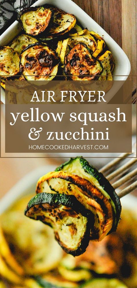 Air Fryed Squash And Zucchini, Air Fry Squash And Zucchini, Zucchini And Yellow Squash Recipes Air Fryer, Airfryer Squash And Zucchini, Yellow Squash And Zucchini Recipes, Air Fryer Squash And Zucchini, Air Fryer Yellow Squash, Air Fryer Zucchini And Squash, Squash In Air Fryer