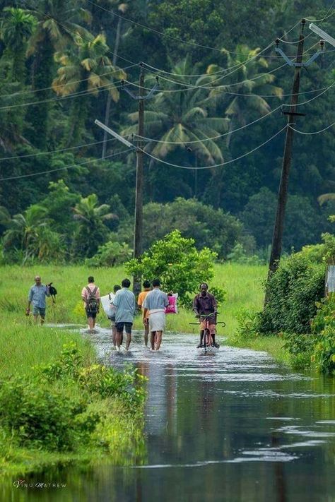 Tourist Places To visit in kerala | Beauty of Kerala- Tourism Kerala Pictures, Kerala Beauty, Abaya Styles, Mystic Quotes, Kerala Travel, Morning Photography, Village Photos, Village Photography, Indian Village