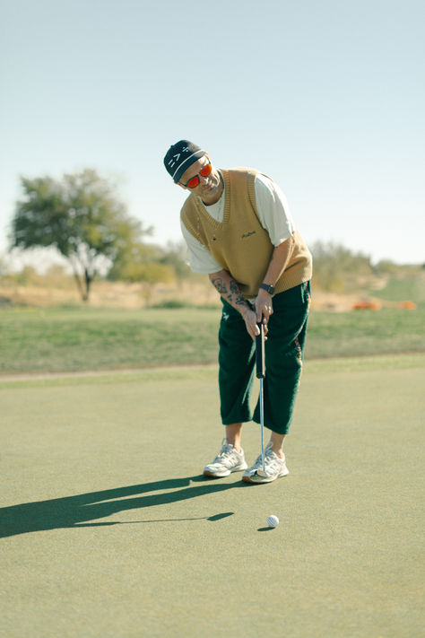 Men’s Golf Styles, Golf Action Photography, Fall Golf Outfits Men, Golf Lifestyle Photography, Golf Collage, Golf Portraits, Club Outfits Classy, Golf Outfit Men, Golf Shoot