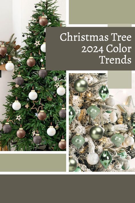 Christmas Tree 2024 Trends Color, Trending Christmas Tree 2024, Christmas Tree Themes Colors 2024, Christmas Tree Decor Ideas 2024, Christmas Tree Trends 2024, Christmas Tree Decorations 2024 Trends, Christmas Trees 2024 Trends, Christmas Trees 2024, Christmas Tree 2024 Trends