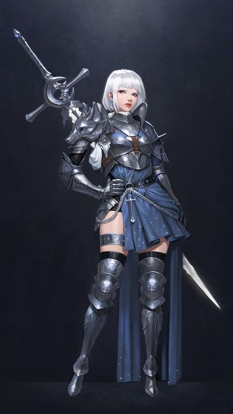 ArtStation - Moon, woo yeon Armor Female, Rpg Wallpaper, Armor Hand, Fantasy Adventurer, Female Armor, Female Knight, Knight Art, Knight Armor, Warrior Girl