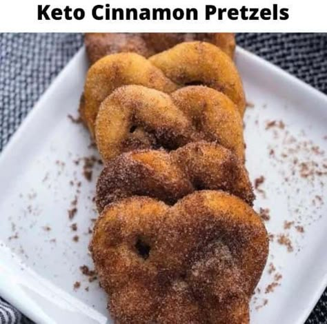 Keto Cinnamon Pretzels - EASY KETO RECIPES Cinnamon Pretzel, Gluten Free Soft Pretzels, Cinnamon Pretzels, Fat Head Dough, Keto Cinnamon, Postre Keto, Low Carb Casseroles, Keto Friendly Desserts, Stomach Problems