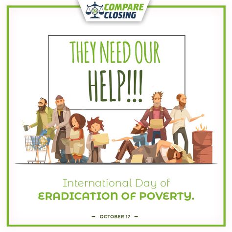 Eradication Of Poverty Poster, Poverty Poster, Help The Poor, Graphic Design Photoshop, Design Photoshop, Promotional Design, Creative Poster Design, International Day, Poor People