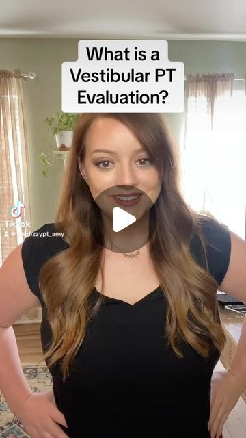 Amy Moore, PT, DPT on Instagram: "What does a vestibular PT evaluation consist of?  #vestibularpt #physicaltherapy #dizziness #vertigo #vestibular #vestibulardisorders #vestibularhypofunction #vestibularrehab #vestibularrehabilitation #vrt #vertigo #imbalance #unsteadiness" Rehabilitation Exercises, Physical Therapy, On Instagram, Instagram