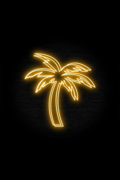 Miami Logo Design, Pink Palm Tree Aesthetic, Orange Vaporwave, Yellow Vaporwave, Red Vaporwave, Palm Tree Emoji, Palm Tree Outline, Lid Lights, Palm Tree Wallpaper