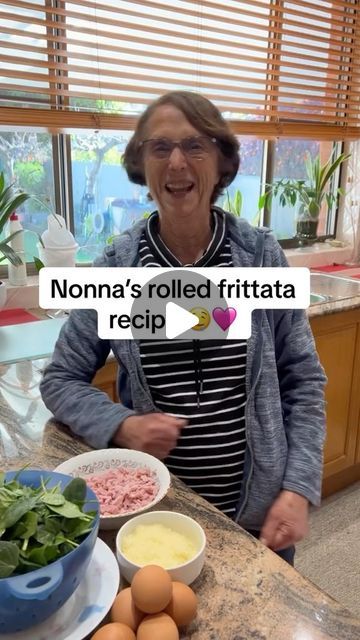 Maddie and Nonna Fina on Instagram: "Quick and delicious 😋   #nonna #italianfood #food #italian #frittata #cooking #recipe #easyrecipes #easyrecipes" Italian Frittata, Italian Meals, Food Italian, Italian Recipe, Cooking Recipe, Italian Recipes, Rolls, Easy Meals, On Instagram