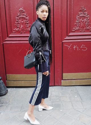 Lulama Wolf, White Block Heels, Dream Summer, Runway Outfits, Adidas Three Stripes, Effortless Outfit, Latest Instagram, Instagrammer, Airport Style