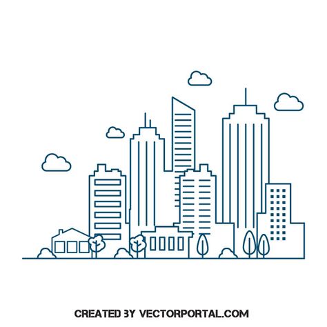 City Line Art, Map Animation, City Outline, Photoshop Inspiration, Hoop Art Embroidery, City Sketch, Outline Design, Instagram Carousel, City Vector