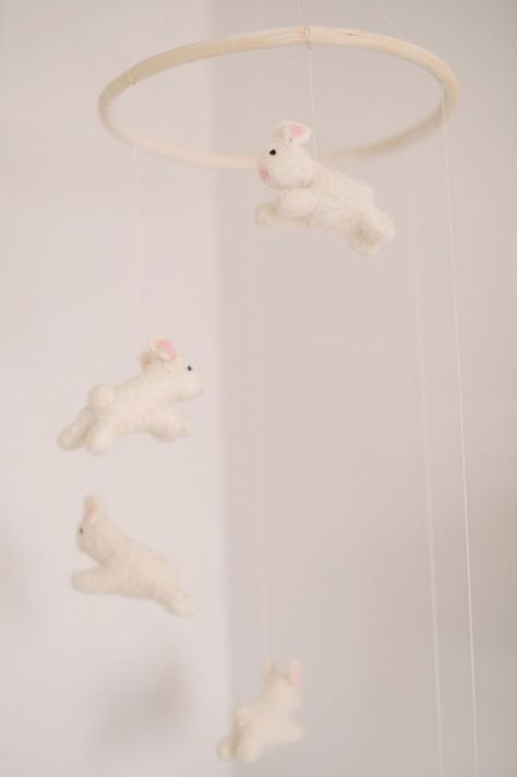 Bunny Nursery Girl, Rabbit Themed Nursery, Bunny Rabbit Nursery, Vintage Girl Nursery, Vintage Baby Nursery, Bunny Nursery Decor, Dreamy Nursery, Rabbit Nursery