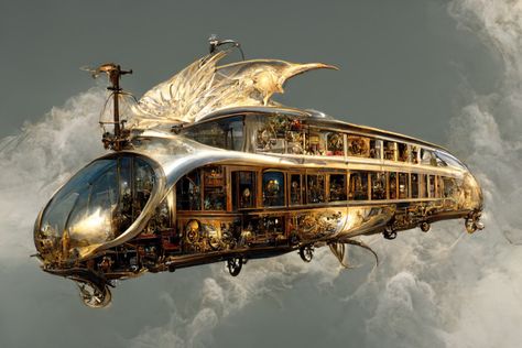 (1) About steampunk art on Tumblr Fantasy Transportation, Steampunk Magic, Steampunk Machines, Steampunk Illustration, Steampunk Vehicle, Steampunk Robot, Warhammer Fantasy Roleplay, Steampunk Aesthetic, Ideal World