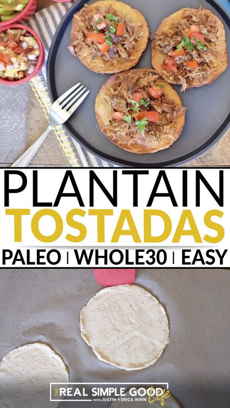 Taco Shell, Best Paleo Recipes, Plantain Recipes, Delicious Paleo Recipes, Paleo Recipes Easy, Paleo Diet Recipes, Healthy Comfort Food, Whole 30 Recipes, Dairy Free Recipes