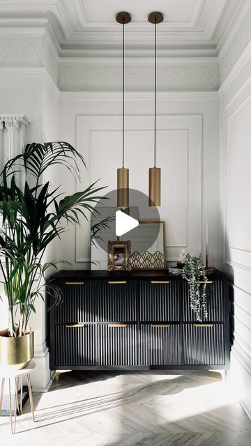 Emma | Interiors & DIY on Instagram: "▪️The IKEA Kallax hack▪️Who says IKEA furniture has to be basic?  - Nine months of looking for a sideboard which a) I like b) is affordable c) fits the dimensions and b) is in stock, felt like an impossible task. Cue a 1am insomnia idea and a passive aggressive ‘last one in stock is mine’ stare down - and here we are! And all for £150 🙌🏼 - I’ll add a step by step up my highlights ✨ - Shout out to Kim at @xomyhome for providing me with inspiration 🤍 - #ikeahack #kallaxhack #kallax #ikeafurniture #sideboardstyling #sideboardhack #sideboard #panelling #livingroomdecor #livingroominspo #madedotcom #brushedgold #myrenostory #victorianvilla #victoriandetached #cornerofmyhome #fixerupper #doerupper #renovation #homereno #thisoldhouse #periodhome #periodhom Ikea Fjallbo Hack, Ikea Kallax Sideboard Hack, Ikea Kallax Wardrobe Hack, Kallax Sideboard Hack, Ikea Kallax Ideas Living Room, Kallax Hack Living Room, Diy Kallax Ikea, Ikea Hack Sideboard, Ikea Kallax Ideas