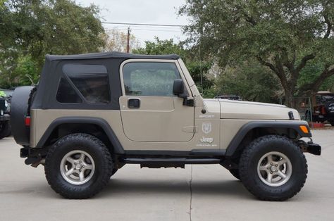 2003 Jeep Wrangler  (TJ) 2003 Jeep Wrangler, League City Texas, Wrangler Sport, Jeep Wrangler Sport, Jeep Tj, Jeep Stuff, Wrangler Tj, Jeep Wrangler Tj, Fj Cruiser