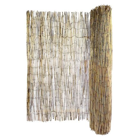 GARDEN CRAFT 8-ft x 4-ft Light Brown Bamboo Reed Fencing Rolled Fencing in the Rolled Fencing department at Lowes.com Reed Fence, Fences Alternative, Reed Fencing, Rolled Fencing, Fence Styles, Craft Lights, Bamboo Fence, Lush Garden, Garden Fence