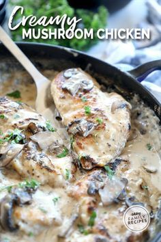 Chicken With Sauteed Mushrooms, Chicken And Mushrooms In Cream Sauce, Cream Cheese Mushroom Sauce, Chicken With Mushroom Cream Sauce, Chicken Breast With Cream Of Mushroom, Chicken And Cream Of Mushroom Recipes, Chicken Recipes With Cream Of Mushroom, Chicken Breast Cream Of Mushroom, Chicken Breast And Mushroom Recipes