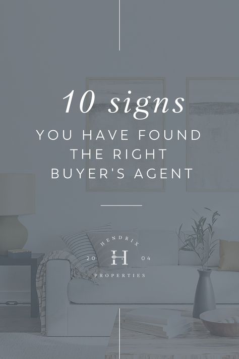 Having a buyer's agent by your side during the home-buying process is a necessity (and I don't say that because I sometimes wear that hat). But, you want the 'right' one. Here are 10 signs that you may have found the right one. Please share your thoughts and let me know if they resonate with you. I hope you enjoy the read. Buyers Agent, Home Buying Process, Buying Process, Place Values, Real Estate Tips, By Your Side, Fun To Be One, Estate Agent, Real Estate Agent