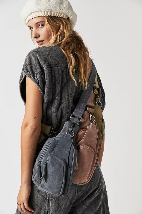 Hudson Sling Bag, Slouchy Crossbody Bag, Aesthetic Bags, Artisan Craft, Vintage Aesthetic, Boho Clothing, Free Bag, Sling Bag, Sling Backpack