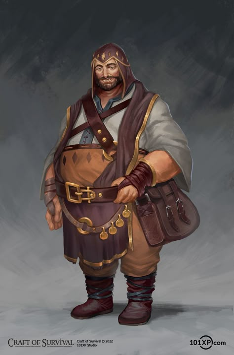 ArtStation - merchant concept art Merchant Concept Art, Pathfinder Character, Armor Concept, Warhammer Fantasy, A Character, Character Creation, Dnd Characters, Character Portraits, Fantasy Character Design