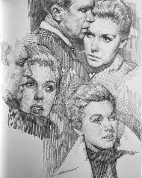 Kevin Wueste - Head studies in charcoal of students, charcoal on newsprint. Miss these guys! #art #artist #artista #artistsoninstagram #artteacher… Travel Drawing, Photographie Portrait Inspiration, Arte Sketchbook, Arte Inspo, Portrait Sketches, Sketchbook Inspiration, Realistic Art, Pencil Portrait, Art And Illustration