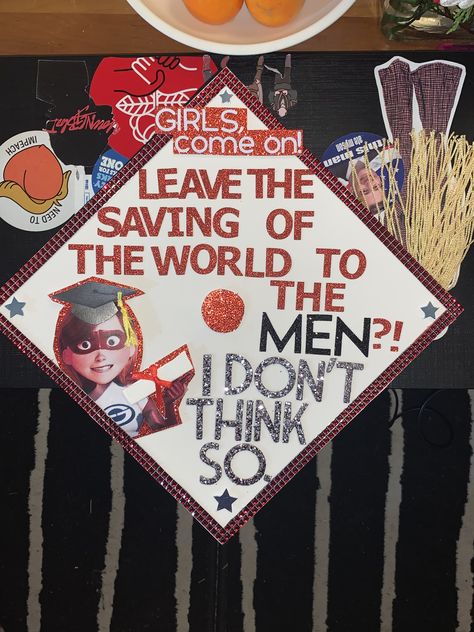 Decorated Grad Caps High Schools, High School Graduation Caps Decorated, Tv Show Graduation Cap, Funny College Graduation Caps, Twilight Graduation Cap, High School Grad Cap Ideas Funny, What Like Its Hard Grad Cap, High School Grad Cap Ideas Taylor Swift, Graduation Cap Ideas High School