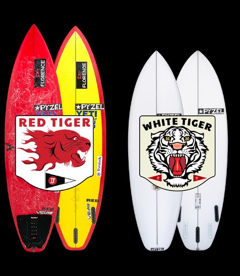 Pyzel Surfboards - Phantom XL Pyzel Surfboards, John John Florence, Surfboard Art, New Flat, Red Tiger, John John, White Tiger, Surfboard, The White