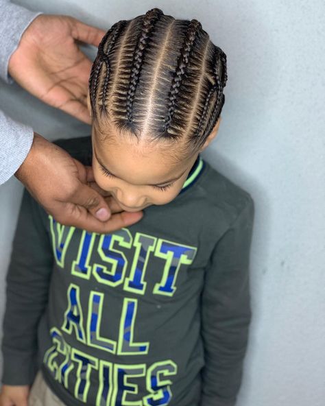 Braids For Black Boys For Kids, Braids For Lil Boys, Little Boy Cornrows, Mixed Boy Braids Hairstyles, Toddler Boy Cornrows, Kids Braids Boys, Black Toddler Boy Braid Styles, Braided Hairstyles For Kids Boys, Kids Braided Hairstyles Boys