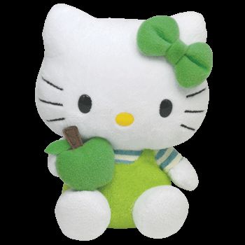 green apple hello kitty Baby Hello Kitty, Png Pack, Hello Kitty Toys, Miss Kitty, Green Theme, Hello Kitty Plush, Hello Kitty Collection, Beanie Baby, Ty Beanie