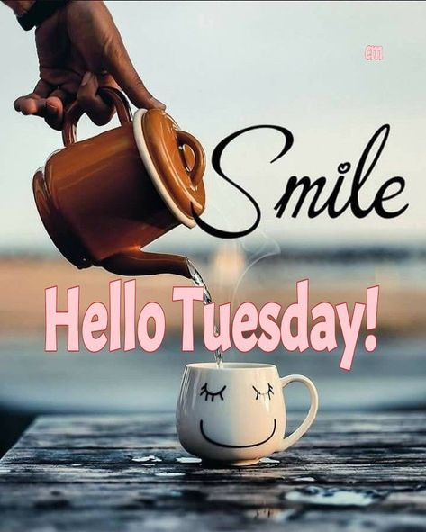 Hello Tuesday! Good Morning! #hello #tuesday #happy #good #morning #happytuesday #gm #gmw #world #post #image #coffeemug #smile #coffeeart #coffee #tea #coffeemakesmehappy #art #goodmorningpost #goodmorning #coffeemakesmesmile #coffeememe #memes #imageart #goodmorningworld Tuesday Humor Mornings, Happy Tuesday Morning, Tile Countertop, Tuesday Quotes Good Morning, Tuesday Images, Tuesday Greetings, Morning Announcements, Monday Morning Quotes, Hello Tuesday