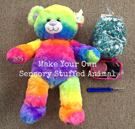 Heavy Work Sensory, Sensory Objects, Heavy Work Sensory Activities, Diy Sensory Toys, Diy Fidget Toys, Rainbow Plush, Sensory Tools, Sensory Integration, Sensory Room