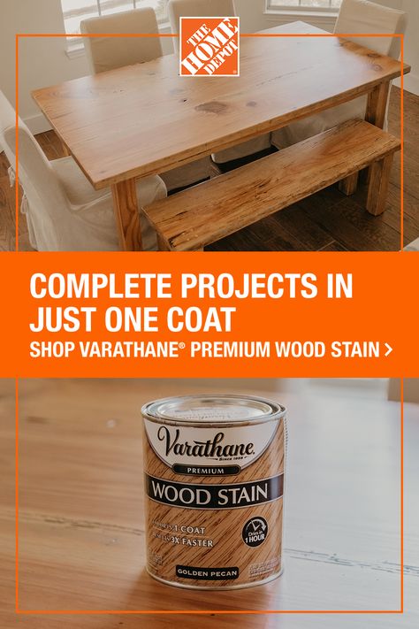 Varathane Wood Stain, Interior Wood Stain, Diy Wood Stain, Yellow Bedroom Decor, Diy Home Interior, Wood Stains, Wood Stain Colors, Home Fix, Wood Creations