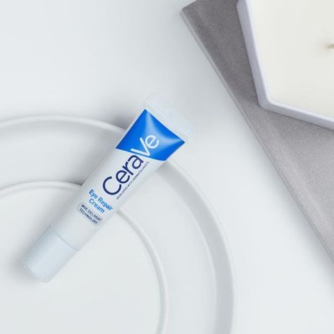 Users love our multi-tasking Eye Repair Cream because dark circles aren’t their only eye concern. With 3 essential ceramides and hyaluronic acid Eye Repair Cream hydrates, smooths fine lines, de-puffs and restores the protective  skin barrier. Cera Ve Eye Repair Cream, Cerave Eye Repair Cream, Eye Repair Cream, Golden Skin, Under Eye Cream, Hydrating Eye Cream, Eye Skin Care, Acne Skincare, Skincare Brands