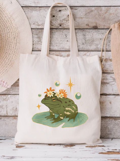 Bags Aesthetic, Frog And Toad, Toad, Tote Bag