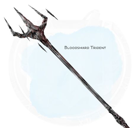 Magic Trident, The Griffon's Saddlebag, Griffon's Saddlebag, Tactical Swords, D D Items, Dnd 5e Homebrew, Dnd Dragons, Animal Education, Fantasy Props