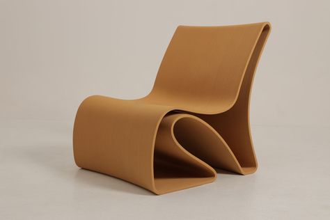 3d Printed Chair, Concrete Chair, 3d Printed Furniture, Blog Post Design, Printed Concrete, Sun Chair, 3d Furniture, Summer Internship, Parametric Architecture