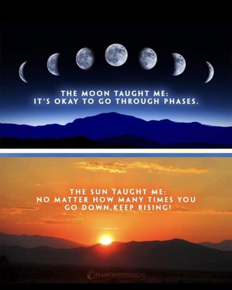 Patricia Cooper Huff’s Instagram post The Moon Taught Me, Uplifting Quotes Positive, Different Quotes, Knowledge And Wisdom, Love Me Quotes, Sun And Moon, Uplifting Quotes, Positive Life, Positive Attitude