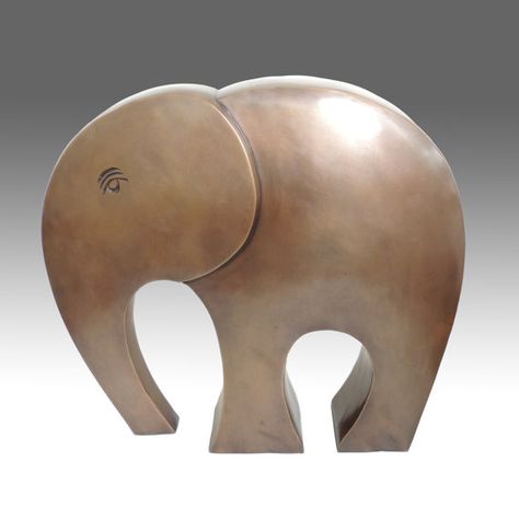 Spectacular Elephant Large abstract sculpture by ArtEthniko, $697.00 Art Inspiration Ideas, Elephant Carving, Art Pierre, Ceramic Elephant, Elephant Sculpture, Elephant Decor, Elephant Love, Cow Art, Elephant Art