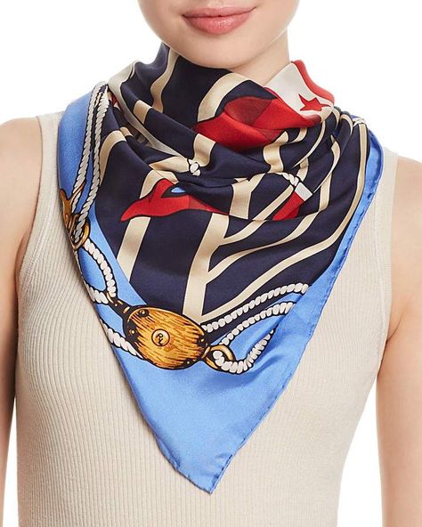 Polo Ralph Lauren Nautical Flag Silk Square Scarf Nautical Scarf, Nautical Flags, Scarf Jewelry, Square Scarf, Plaid Scarf, Nautical, Polo Ralph Lauren, Shop Now, Ralph Lauren