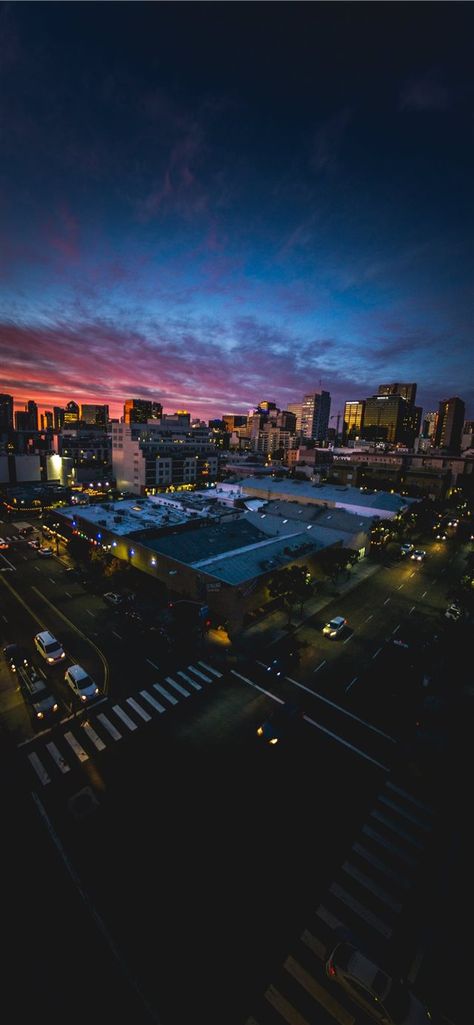 San Diego sunset through a fisheye lens iPhone X wallpaper #scenery #city #nature #outdoors #landscape #SanDiego #UnitedStates #EastVillage  #Wallpaper #Background #iPhoneX #iPhoneXS #iPhoneXR San Diego Sunset, Fisheye Lens, Most Beautiful Wallpaper, Fish Eye Lens, Downtown San Diego, Neon Wallpaper, City Wallpaper, Boxing Day, City Photography