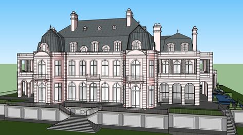 Mansion, dream house, real estate, architecture , french design Manhwa Places, Bloxburg Palace, Build Bloxburg, Interior Mansion, Royal Coronation, Manor Estate, Castle Floor Plan, Mc Ideas, House Real Estate