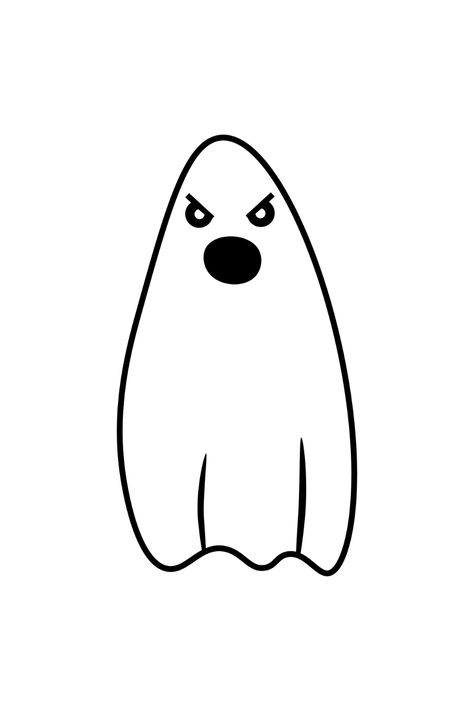 #halloween #cricut #svgfiles #halloweensvg #ghostsvg #ghost Angry Ghost, Ghost Clip Art, Halloween Cricut, Ghost Drawing, Ghost Svg, Art Svg, May 20, Painting Projects, Svg File