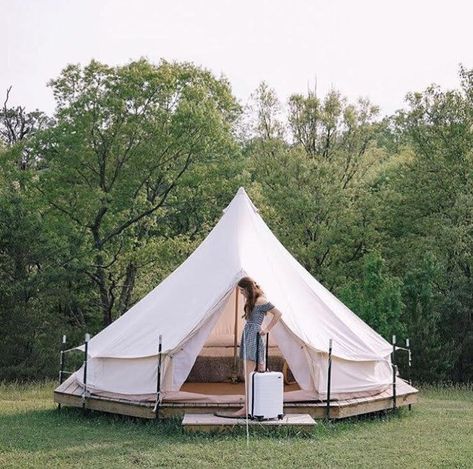 Create A Bell Tent Platform Deck - Life inTents