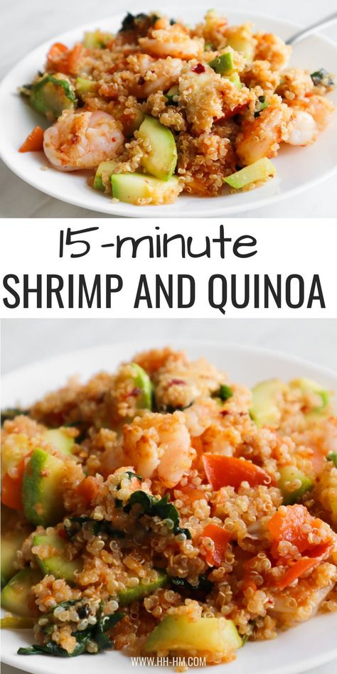 Healthy Shrimp Quinoa Bowls, Quinoa Fish Bowl, Quinoa Shrimp Bowl Recipes, Shrimp Lunch Ideas Healthy, Quinoa Recipes With Shrimp, Quinoa Salad With Shrimp, Quinoa With Shrimp, Quinoa And Shrimp Recipes Healthy, Shrimp Quinoa Salad