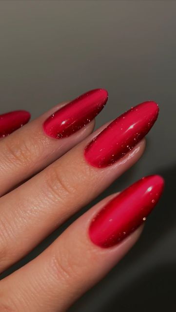 Reflective Nails, With Nails, Red Nail, Red Nails, Austin Tx, Garnet, Austin, Manicure, Flash