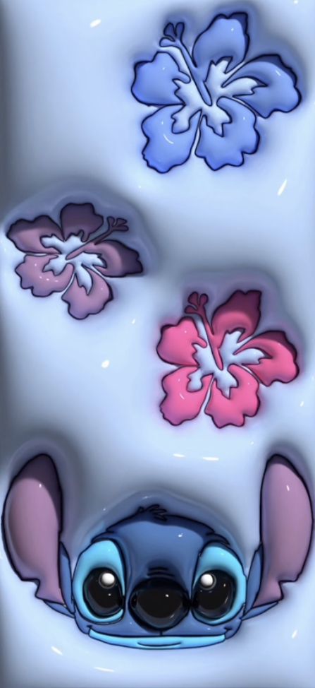 Iphone Wallpaper Lilo And Stitch, Wallpaper Iphone Cute Stitch, Kawaii Stitch Wallpaper, Stitch Bubble Wallpaper, Cute Aesthetic Stitch Wallpaper, Wallpaper Backgrounds Iphone Stitch, 3d Puffy Wallpaper Stitch, 3d Wallpaper Iphone Stitch, Stitch Iphone Wallpaper Aesthetic