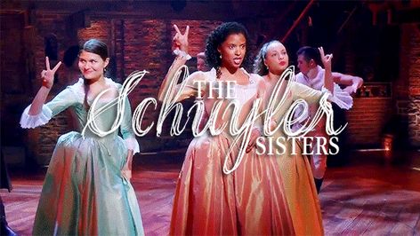 Imagen de broadway, gif, and gift Eliza And Alexander, Hamilton Characters, Hamilton Schuyler Sisters, Peggy Schuyler, Musical Jokes, Hamilton Cast, Phillipa Soo, Hamilton Lin Manuel Miranda, Hamilton Lin Manuel