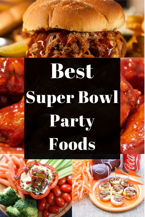 I always host a Super Bowl Party and these are all fan favorite game day recipes. #SuperBowl #BestSuperBowlRecipes #GameDay Super Bowl Party Food, Easy Super Bowl, Mini Hamburgers, Healthy Superbowl Snacks, Bowl Party Food, Snacks Appetizers, Game Day Appetizers, Football Party Food, Tailgating Recipes