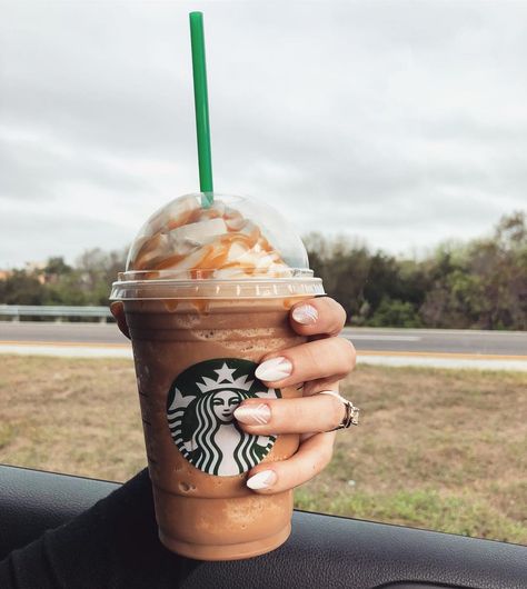 Salted Carmel, Starbucks Order, Coffee Delivery, Healthy Starbucks Drinks, Secret Starbucks Drinks, Healthy Starbucks, Cheap Coffee, How To Order Starbucks, How To Order Coffee